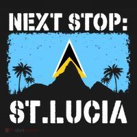 St Lucia Caribbean Vacation Trip Next Stop Vacay Vibes Cool Gift Women's Hoodie thumb 2