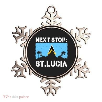 St Lucia Caribbean Vacation Trip Next Stop Vacay Vibes Cool Gift Ornament