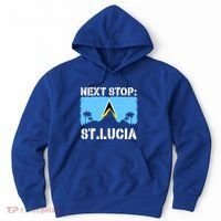 St Lucia Caribbean Vacation Trip Next Stop Vacay Vibes Cool Gift Hoodie thumb 0