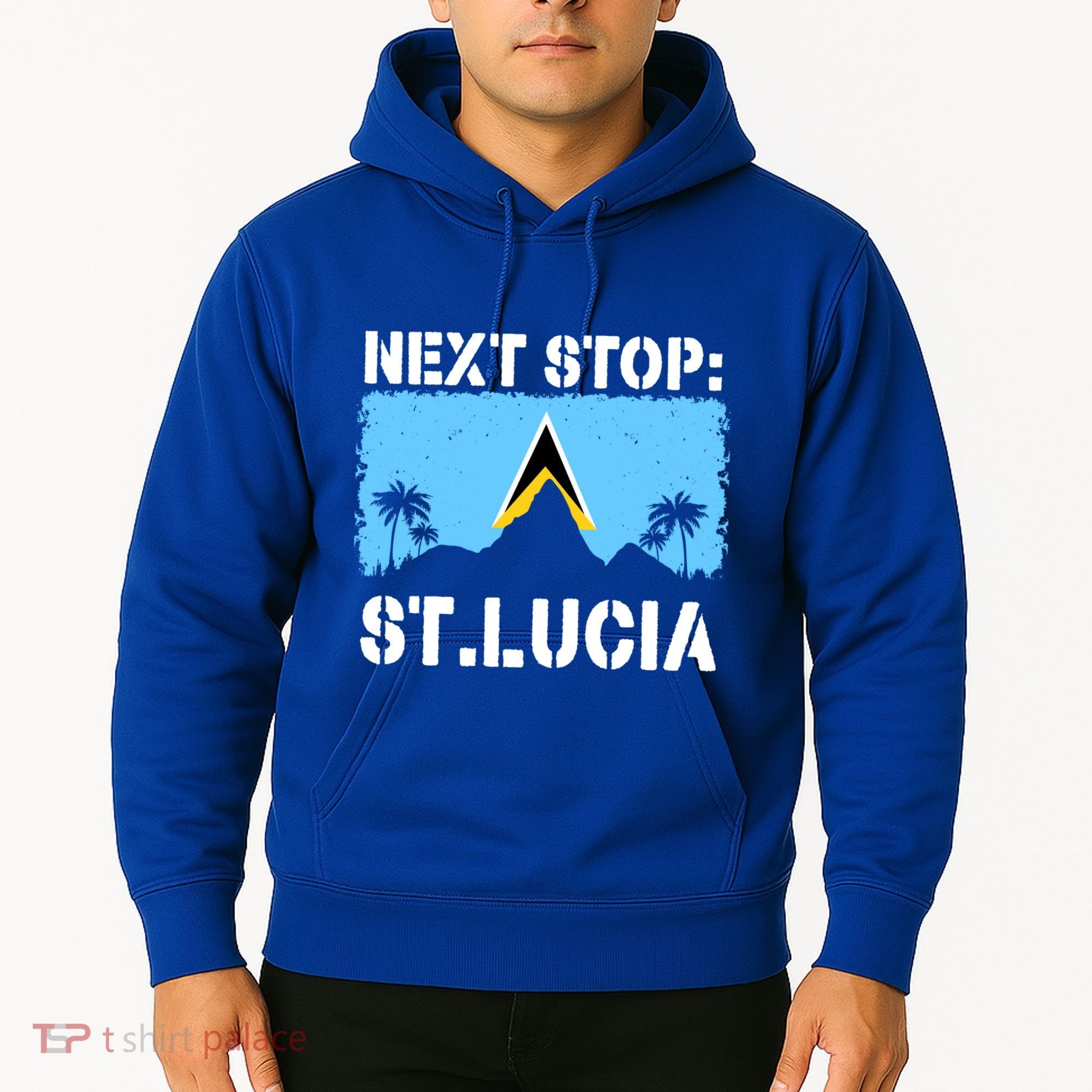 St Lucia Caribbean Vacation Trip Next Stop Vacay Vibes Cool Gift Hoodie