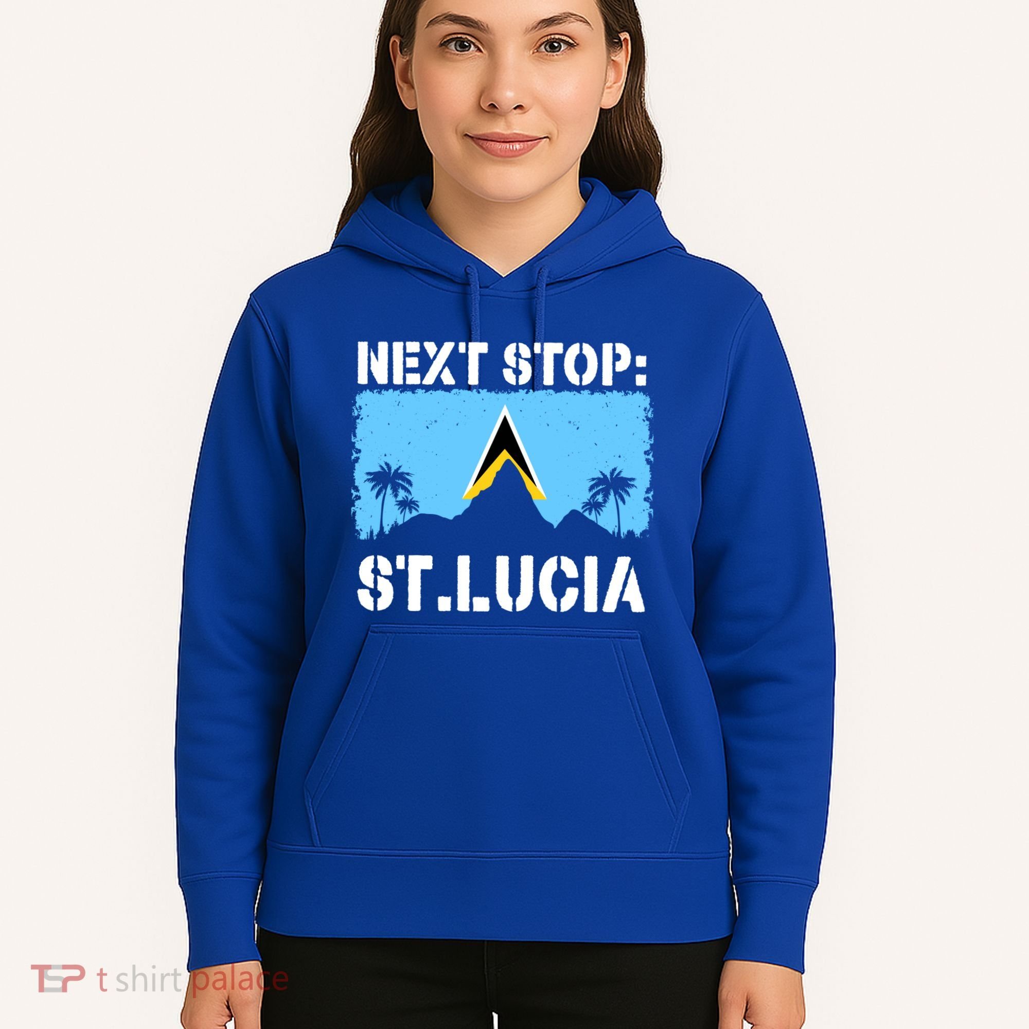 St Lucia Caribbean Vacation Trip Next Stop Vacay Vibes Cool Gift Hoodie