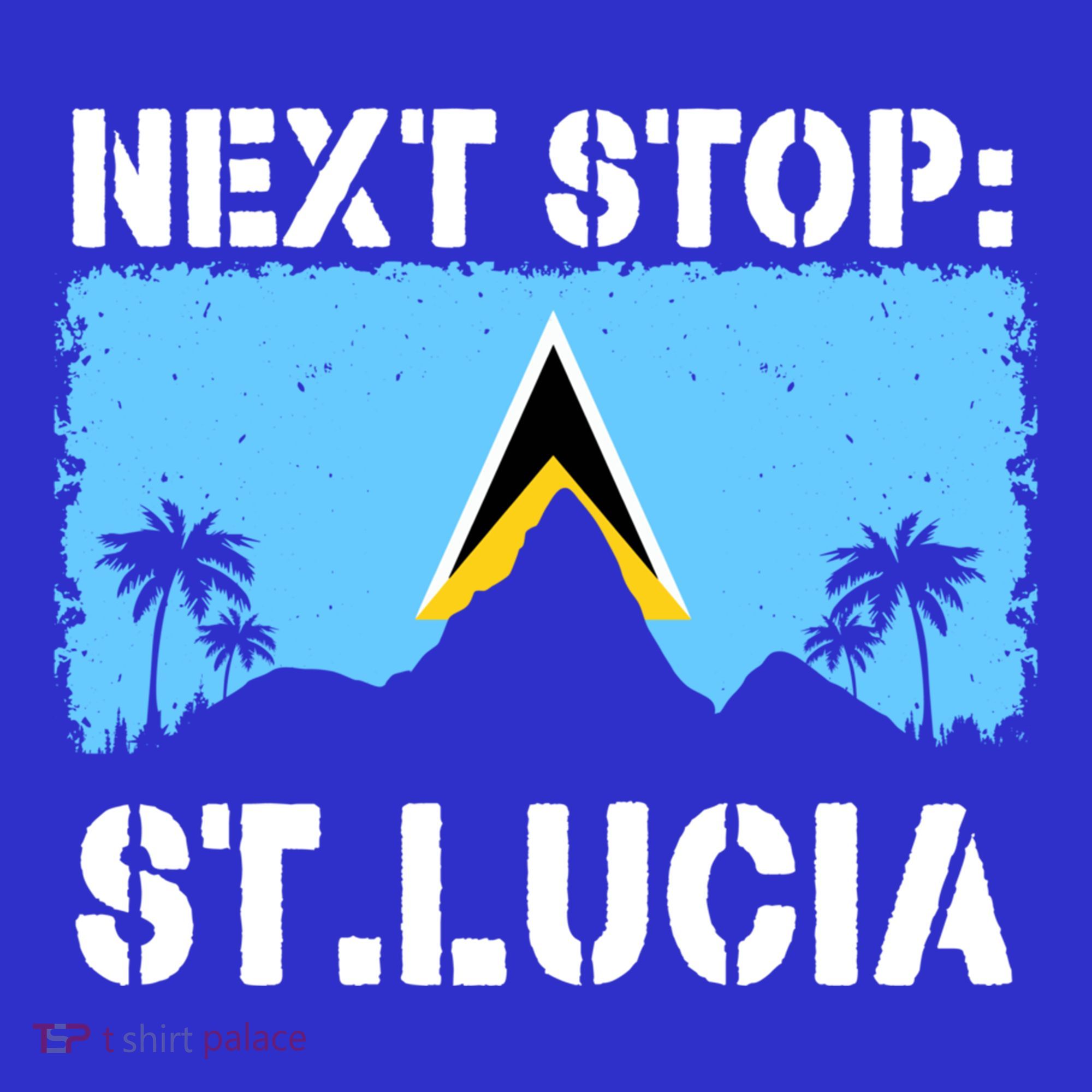 St Lucia Caribbean Vacation Trip Next Stop Vacay Vibes Cool Gift Hoodie