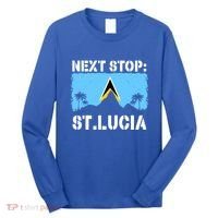 St Lucia Caribbean Vacation Trip Next Stop Vacay Vibes Cool Gift Long Sleeve Shirt thumb 0