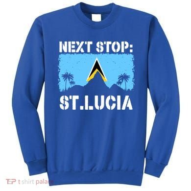 St Lucia Caribbean Vacation Trip Next Stop Vacay Vibes Cool Gift Sweatshirt
