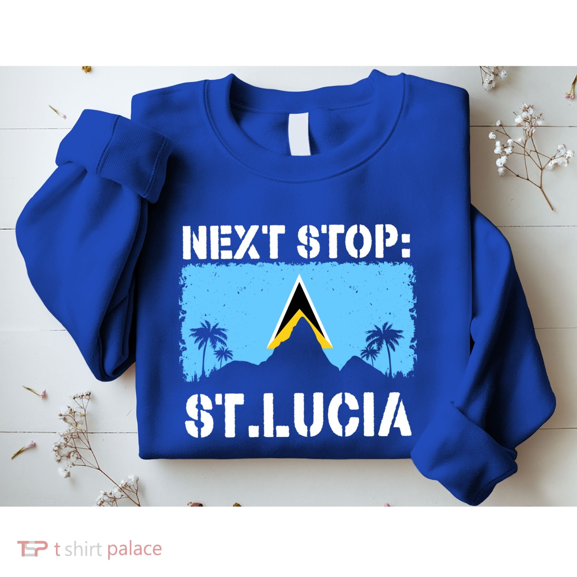 St Lucia Caribbean Vacation Trip Next Stop Vacay Vibes Cool Gift Sweatshirt