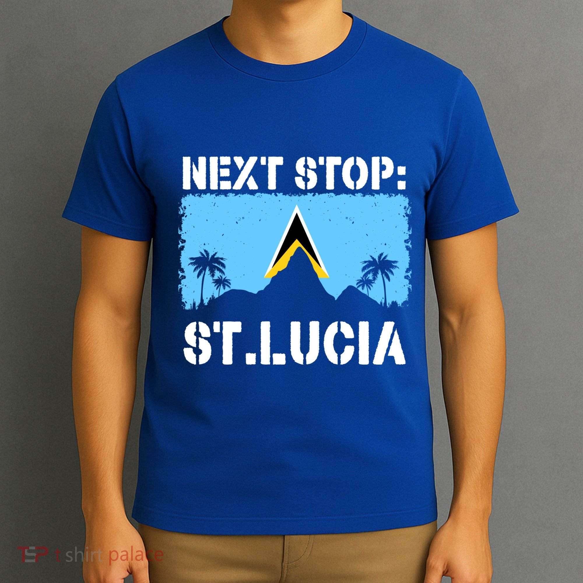 St Lucia Caribbean Vacation Trip Next Stop Vacay Vibes Cool Gift T-Shirt