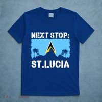 St Lucia Caribbean Vacation Trip Next Stop Vacay Vibes Cool Gift T-Shirt thumb 5