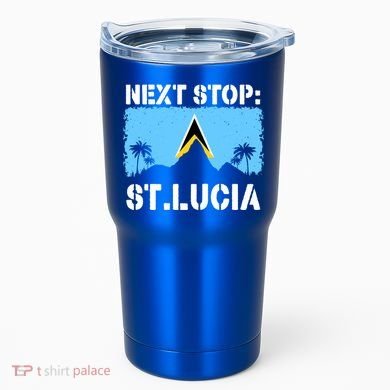 St Lucia Caribbean Vacation Trip Next Stop Vacay Vibes Cool Gift Tumbler