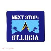 St Lucia Caribbean Vacation Trip Next Stop Vacay Vibes Cool Gift Mousepad thumb 0