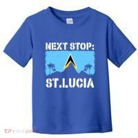 St Lucia Caribbean Vacation Trip Next Stop Vacay Vibes Cool Gift Toddler T-Shirt thumb 0