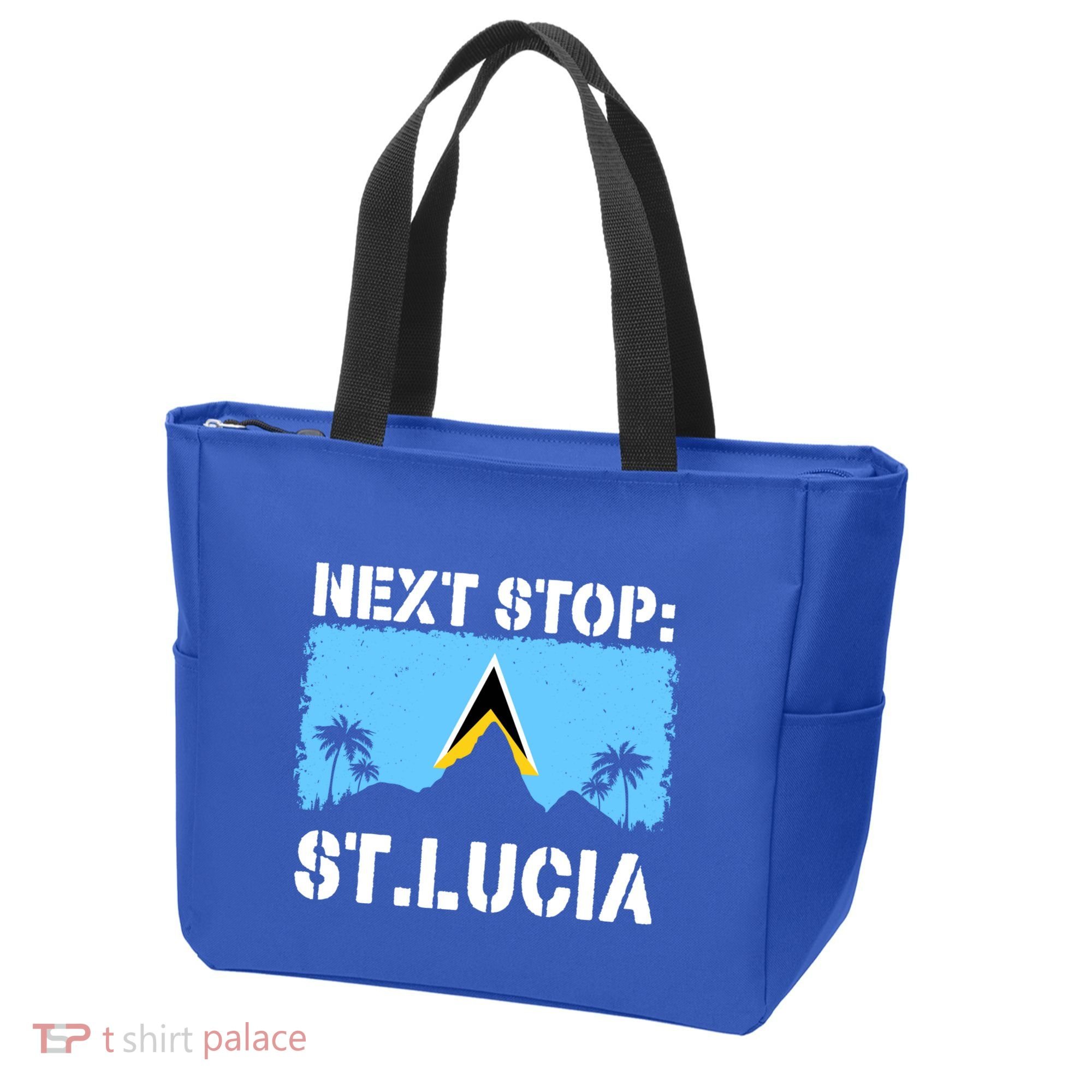 St Lucia Caribbean Vacation Trip Next Stop Vacay Vibes Cool Gift Tote Bag
