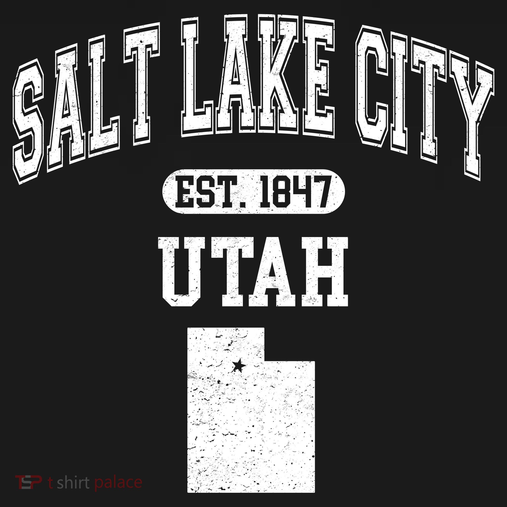 Salt Lake City Utah Est 1847 Varsity Women's Hoodie