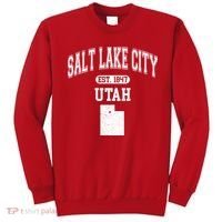Salt Lake City Utah Est 1847 Varsity Sweatshirt thumb 0