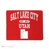 Salt Lake City Utah Est 1847 Varsity Mousepad thumb 0