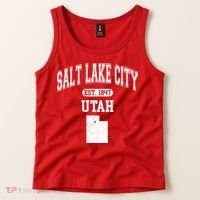 Salt Lake City Utah Est 1847 Varsity Tank Top thumb 2