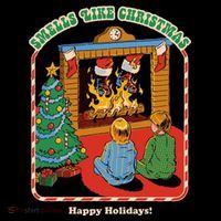 Smells Like Christmas Happy Holidays Women's Hoodie thumb 2