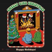 Smells Like Christmas Happy Holidays Ornament thumb 1