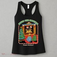 Smells Like Christmas Happy Holidays Women's Tank Top thumb 3