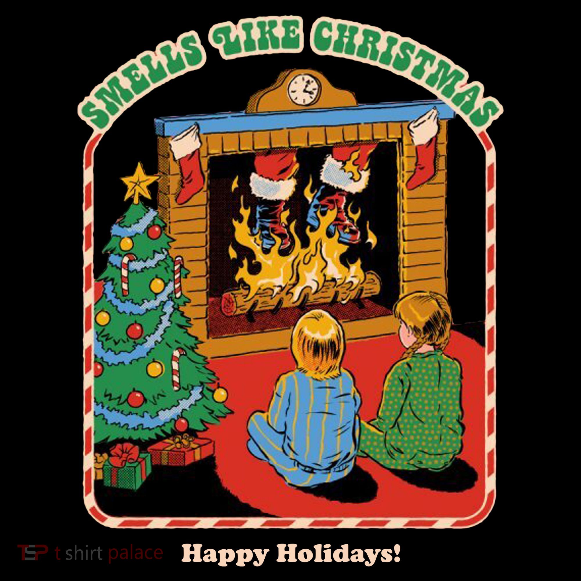 Smells Like Christmas Happy Holidays Women's Tank Top