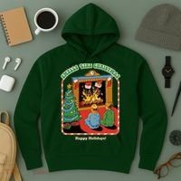 Smells Like Christmas Happy Holidays Hoodie thumb 3