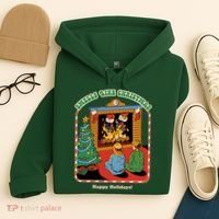 Smells Like Christmas Happy Holidays Hoodie thumb 4