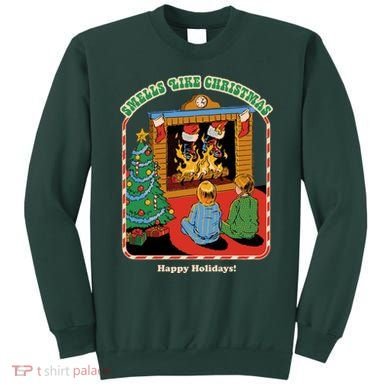 Smells Like Christmas Happy Holidays Sweatshirt