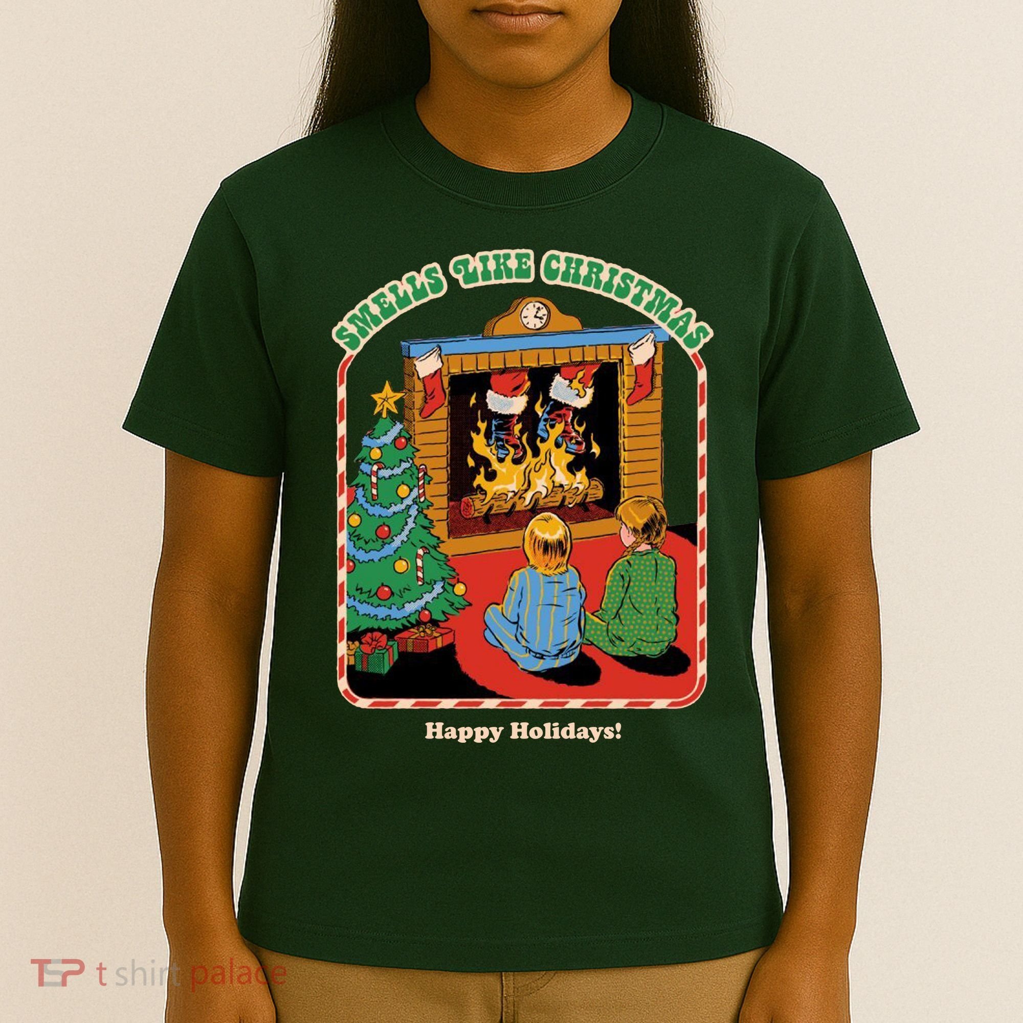 Smells Like Christmas Happy Holidays T-Shirt