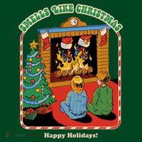 Smells Like Christmas Happy Holidays Mousepad thumb 1