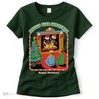 Smells Like Christmas Happy Holidays Women's T-Shirt thumb 0