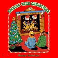 Smells Like Christmas Happy Holidays Santa Hat thumb 1