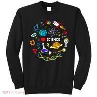Science Lover Chemistry Biology Physics Love Science  Sweatshirt thumb 0