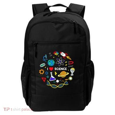 Science Lover Chemistry Biology Physics Love Science  Backpack