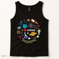 Science Lover Chemistry Biology Physics Love Science  Tank Top thumb 2