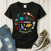 Science Lover Chemistry Biology Physics Love Science  Women's T-Shirt thumb 3