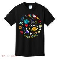 Science Lover Chemistry Biology Physics Love Science  Kids T-Shirt thumb 0