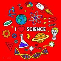 Science Lover Chemistry Biology Physics Love Science  Santa Hat thumb 1