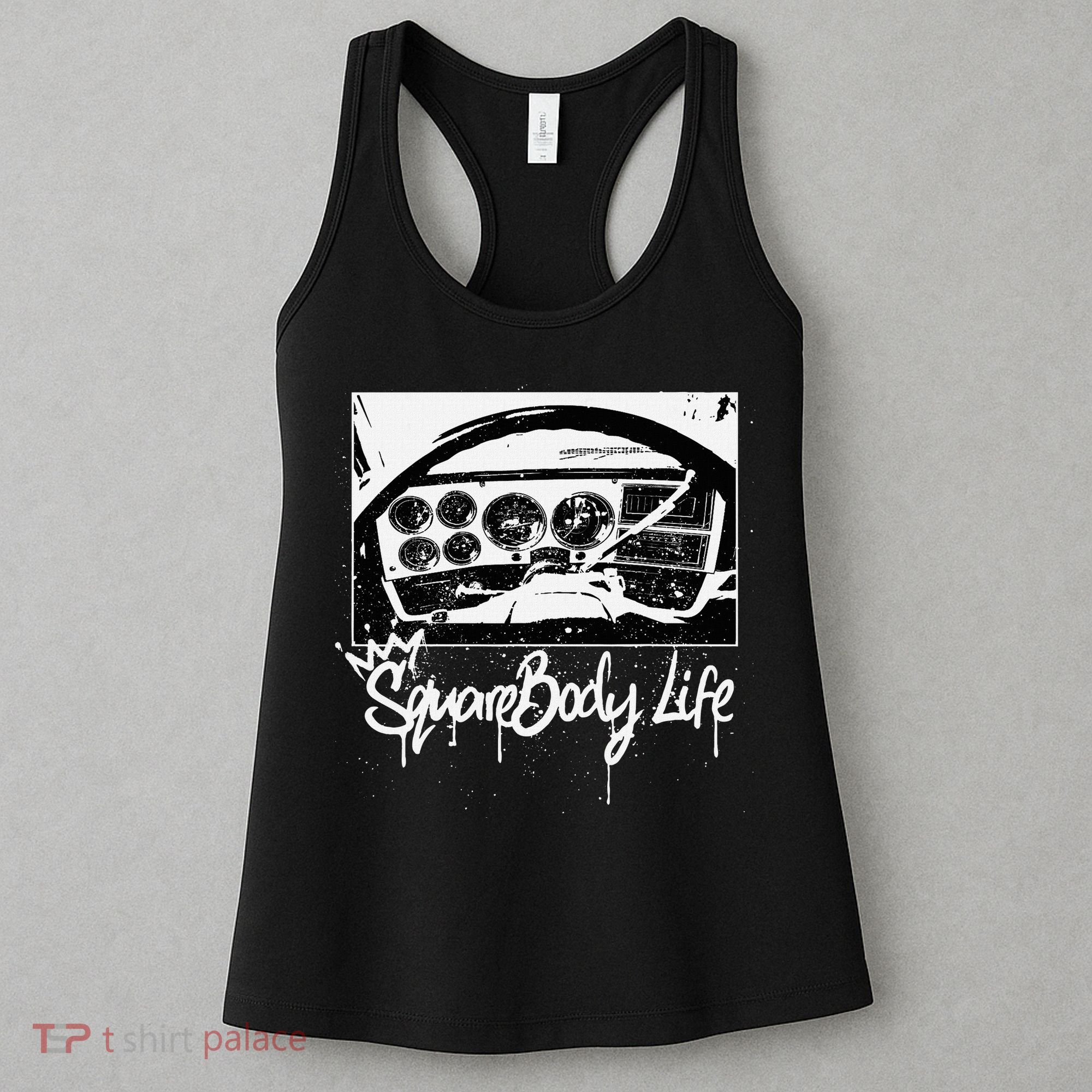 Squarebody Life C10 Classic Truck Squarebody Nation Women's Tank Top