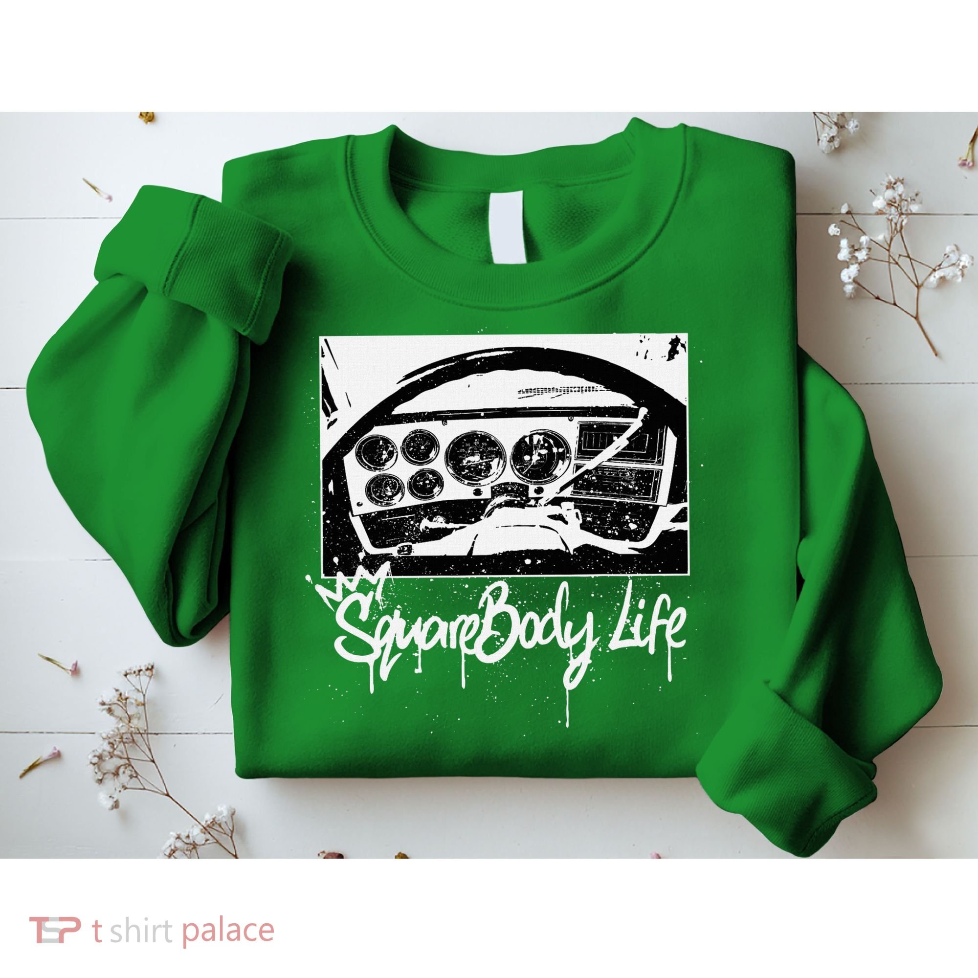Squarebody Life C10 Classic Truck Squarebody Nation Sweatshirt