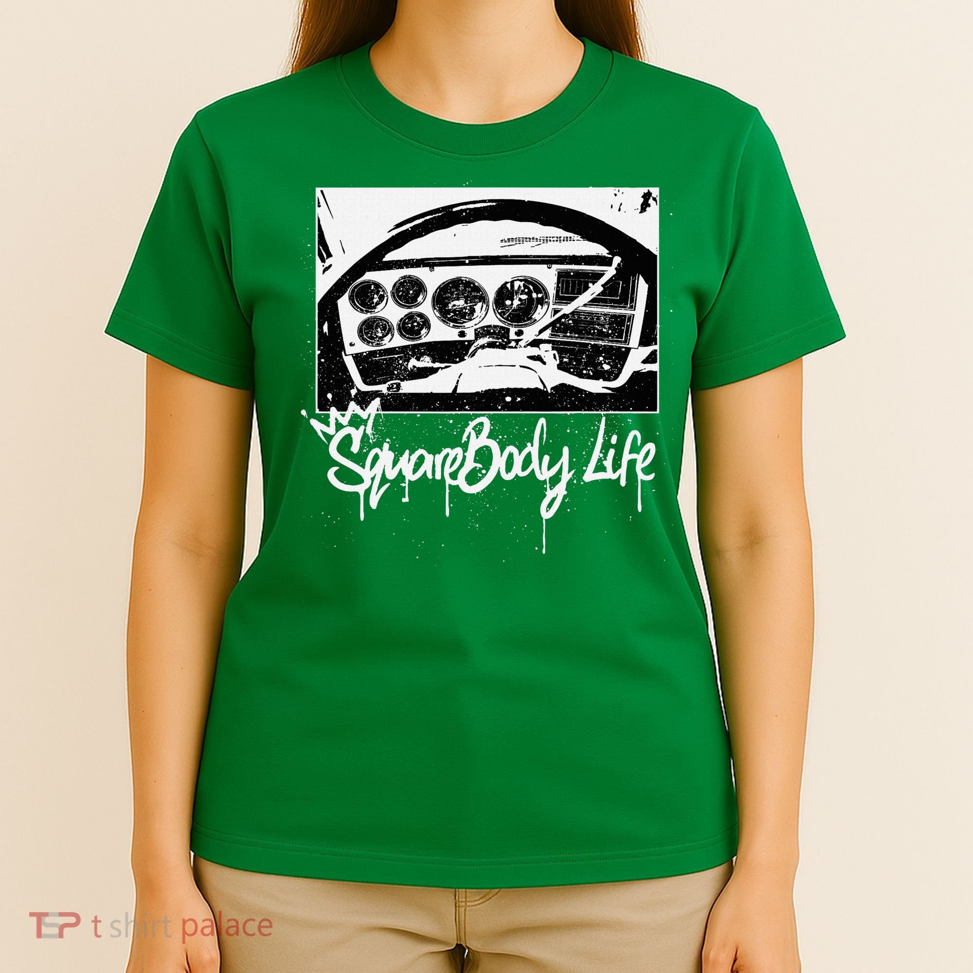 Squarebody Life C10 Classic Truck Squarebody Nation T-Shirt