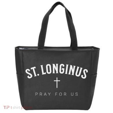 St. Longinus Catholic Christian Saint Tote Bag