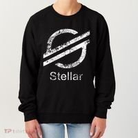 Stellar Lumens Crypto Xlm Token Decentralized Blockchain Women's Sweatshirt thumb 0
