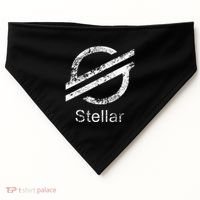 Stellar Lumens Crypto Xlm Token Decentralized Blockchain USA-Made Doggie Bandana thumb 0