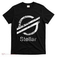 Stellar Lumens Crypto Xlm Token Decentralized Blockchain T-Shirt thumb 0