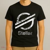 Stellar Lumens Crypto Xlm Token Decentralized Blockchain T-Shirt thumb 3