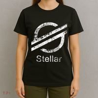 Stellar Lumens Crypto Xlm Token Decentralized Blockchain T-Shirt thumb 4