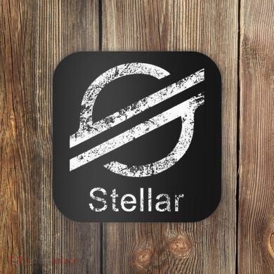 Stellar Lumens Crypto Xlm Token Decentralized Blockchain Coaster