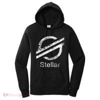 Stellar Lumens Crypto Xlm Token Decentralized Blockchain Women's Hoodie thumb 0