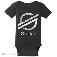 Stellar Lumens Crypto Xlm Token Decentralized Blockchain Baby Bodysuit thumb 0