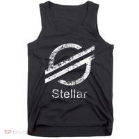 Stellar Lumens Crypto Xlm Token Decentralized Blockchain Tank Top thumb 0