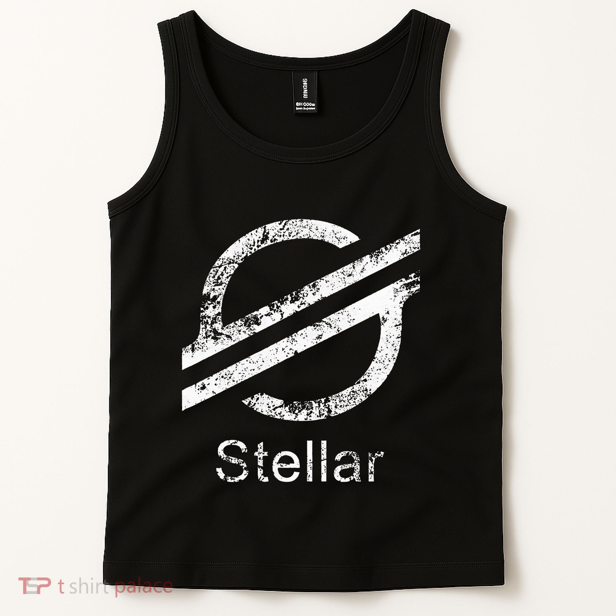 Stellar Lumens Crypto Xlm Token Decentralized Blockchain Tank Top